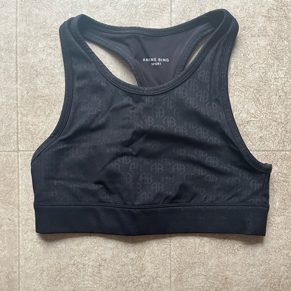 Anine bing SET biker short/sports bra